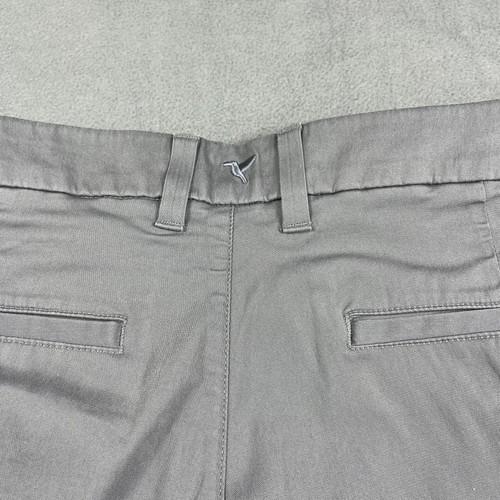 Birddogs Pants Mens 34x30 Gray Casual Chino Stretch Zip Pocket Performance Golf - Picture 12 of 14