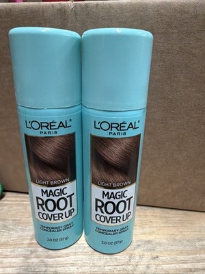 Loreal Paris LIGHT BROWN Magic Root Cover Up  Spray Lot Of 12