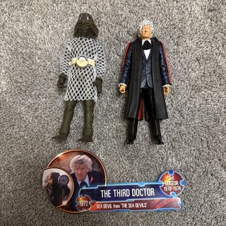 The Third Doctor Who Sea Devil Character Options 3rd Devils Action Figure