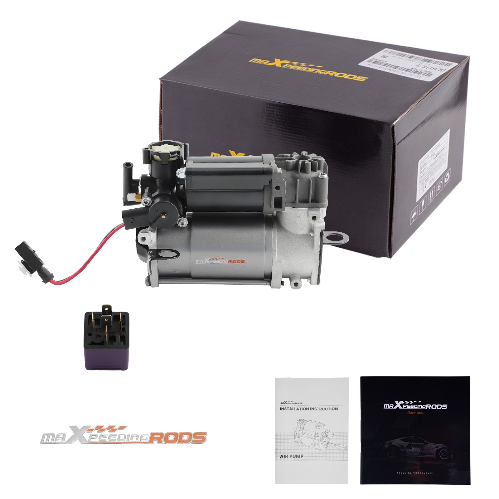 Air Ride Suspension Compressor Pump Airmatic For Mercedes S E CLS W220 W211 W219 - Image 2