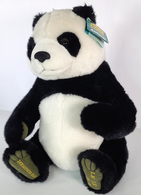 Wild Republic Panda Bear LeLe Memphis Zoo Plush 14.5'' Stuffed Animal Gift Toy