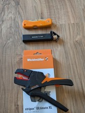 Weidmüller Abisolierzange Stripax Ultimate XL + AM 25 + Kabelmesser