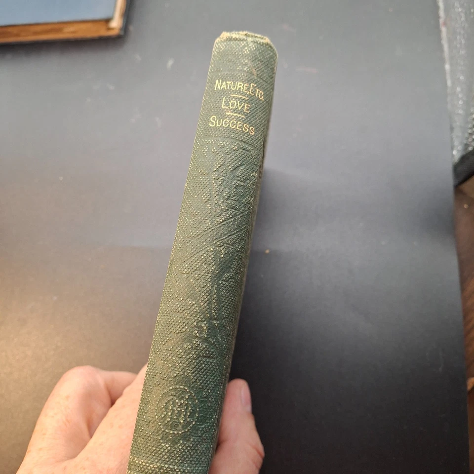 Ralph Waldo Emerson NATURE 1893 Small Hardcover Foto 2 de 4
