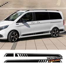 2 Stück Autoaufkleber für Mercedes Benz Vito V-Klasse Viano W447 V260 W639 W638 2 Stück Autoaufkleber für Mercedes Benz Vito V-Klasse Viano W447 V260 W639 W638