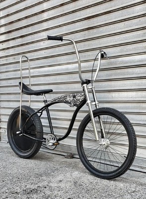 Bicicletta Custom Special Kustom Cross Mit Banana Sattel 70s 3 Gänge Shimano
