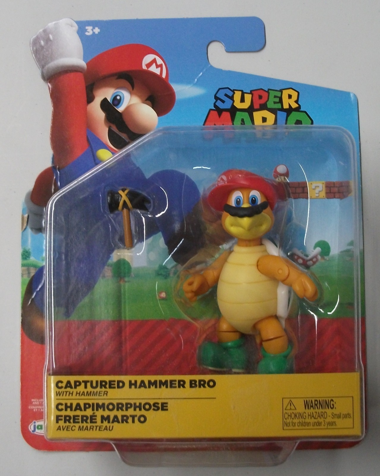 Captured Hammer Bro World Of Nintendo 4&rdquo; Super Mario Bros Figure