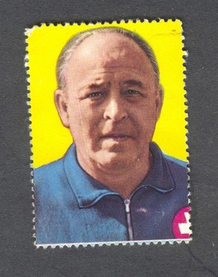 Karl Rappan - Trainer Lausanne Sports - Sicker Sammelbild  1965/66