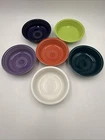 Lot of 6 Fiestaware HLC Fiesta Cereal Soup Bowls 7" Mixed Colors USA Vtg