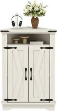 Corner Bathroom Cabinet Freestanding Storage Unit Narrow Cupboard Small Space UK