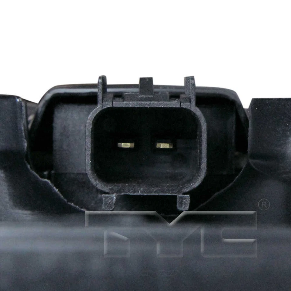 Conjunto de ventilador de radiador y condensador doble TYC 621670 Foto 3 de 3