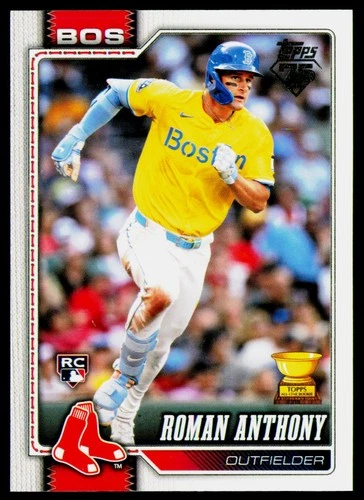 2026 Topps #189 - Roman Anthony - Rare Companion Card - Image Variation SP