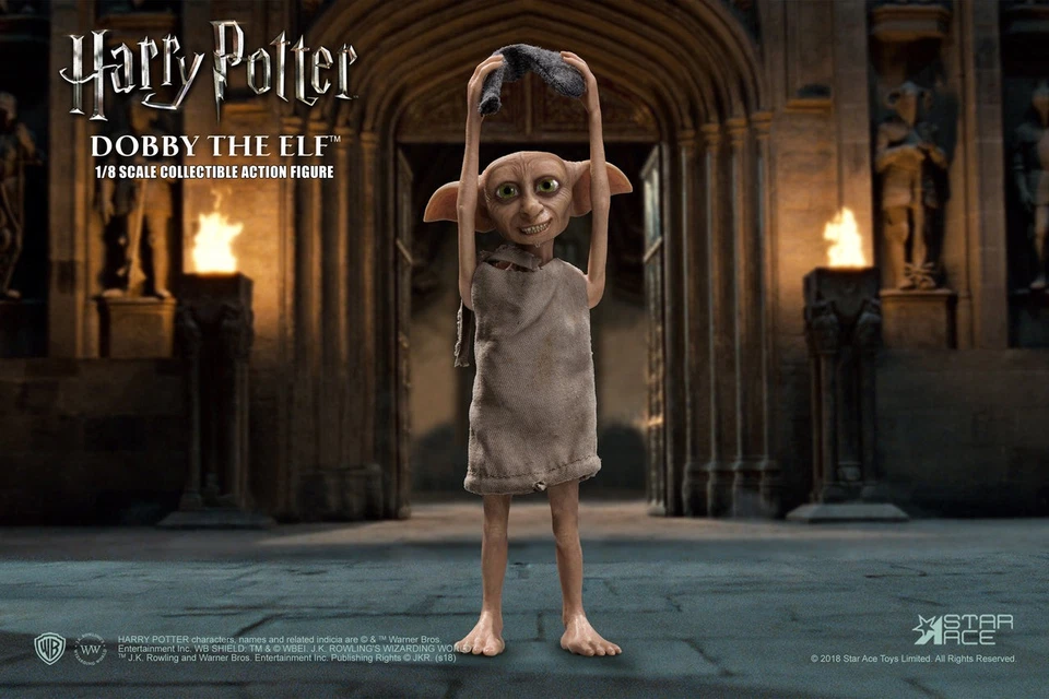 Escala 1/8 - Harry Potter ATCOS - Dobby The House Elf - COMO NUEVO EN CAJA Foto 4 de 4