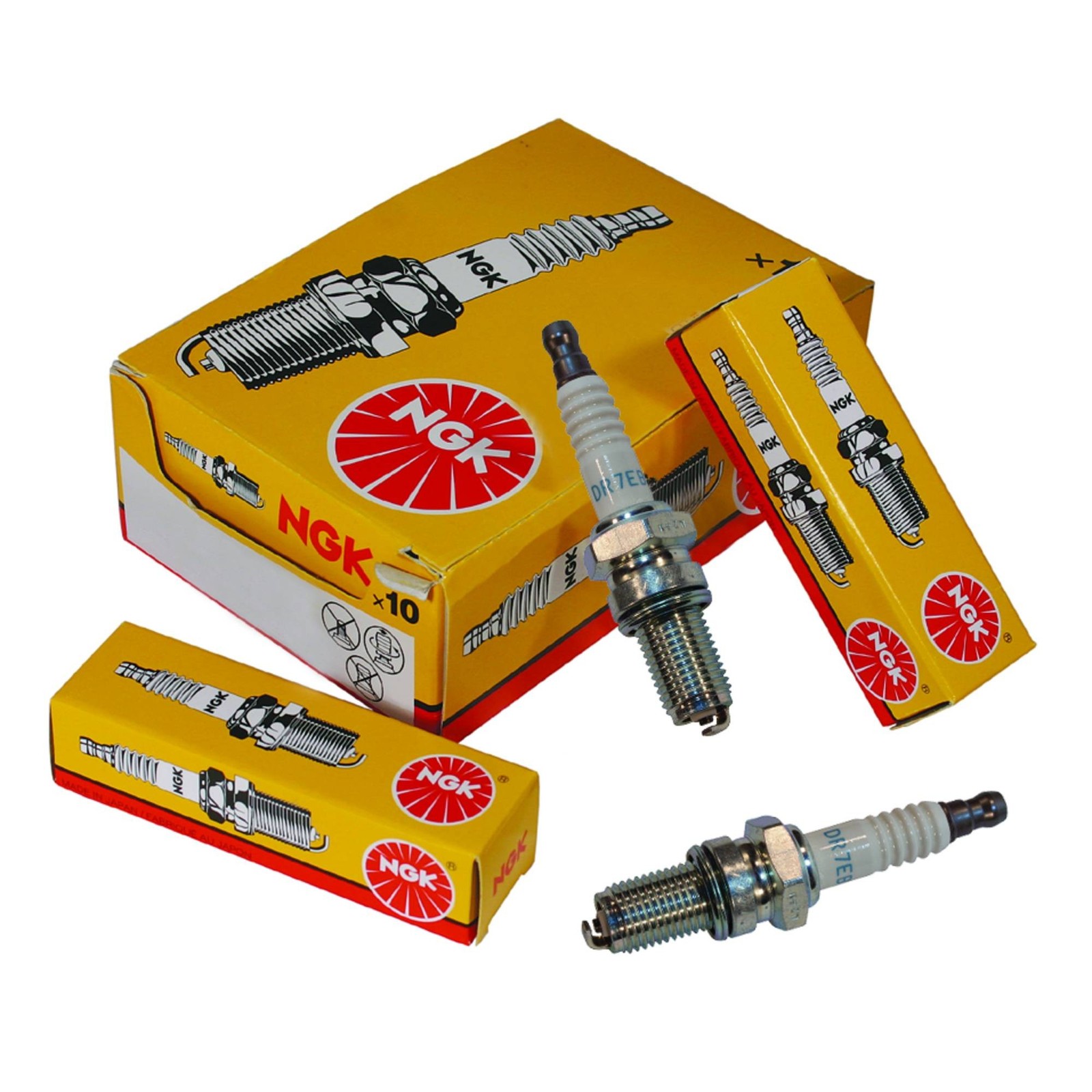 Spark Plug NGK DR7EB 5469 10-Pack Kohler XT650 XT675 XT775 2011 Champion RA8HC 8
