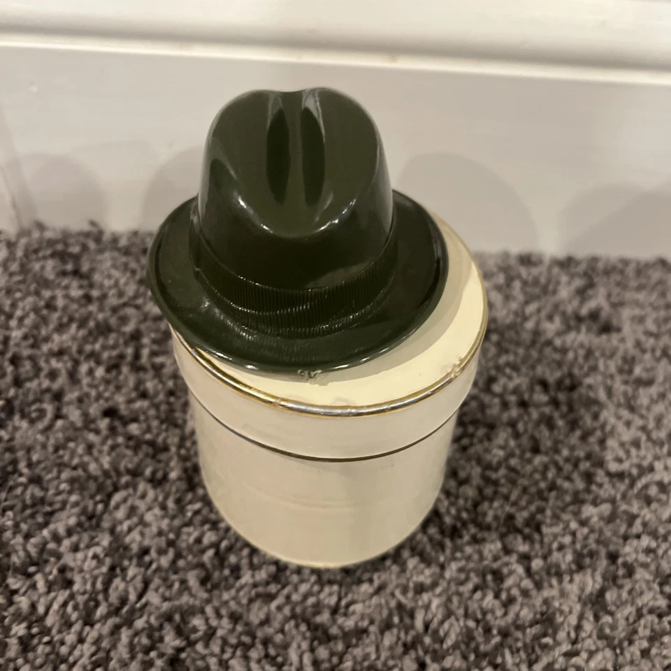 复古 STETSON 灰色帽子微型带盒男式穿软呢帽 — 第 3/4 张图片