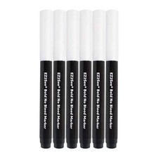 EZ2See  BOLD No Bleed Markers   Large Tip Pens for Low Vision, 6-Pack