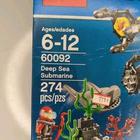 LEGO City Deep Sea Submarine 60092 Retired