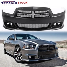 For 2008-2014 Dodge Charger Up to SRT 8 Style New Front Bumper Cover Body Kit