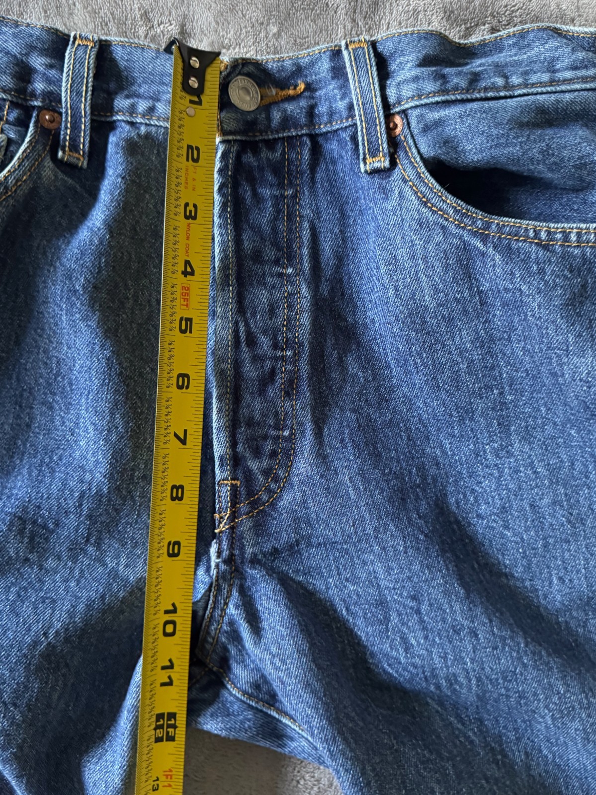 Vintage Levis 501 Jeans Men's Original Fit 34x34 … - image 10
