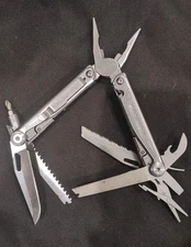 Ozark Trail MultiForce Premium 18 In 1 Multi Tool Stainless Steel Used