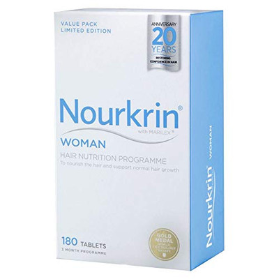 Nourkrin Woman 180 Tablets For Hair Growth