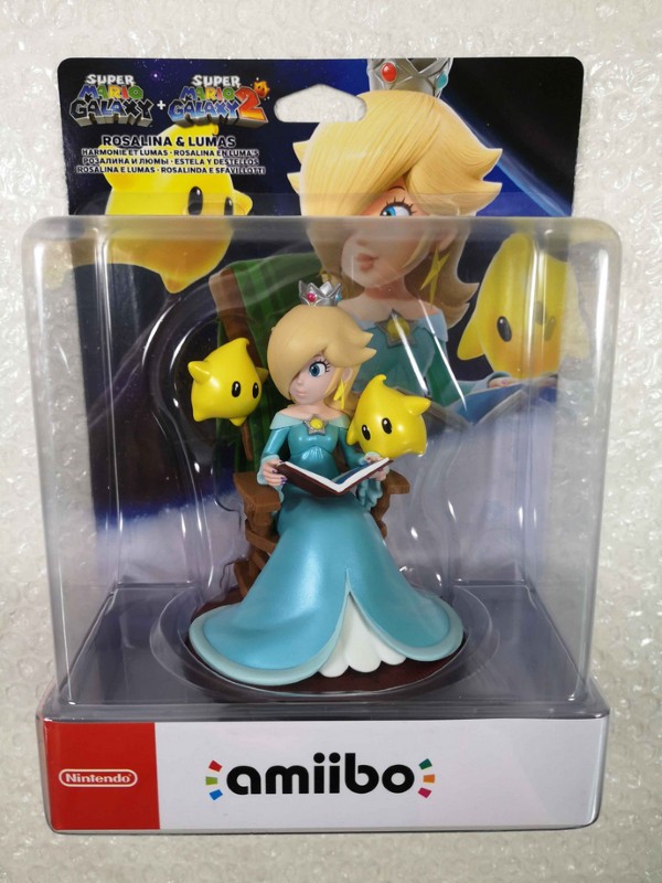 Amiibo Rosalina & Lumas Super Mario Galaxy figurine de collection sous blister Euro