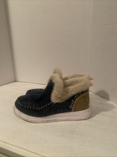 Hey Dude Denny Faux Shearling Women's shoes/booties Sz 8 Slip On
