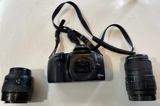 Minolta Maxxum 400si Camera With 2 Lenses Untested