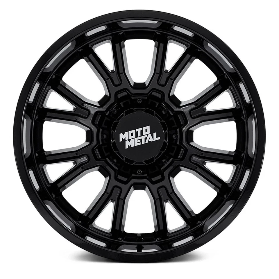 Moto Metal MO810 LEGACY Wheel 18x9 (1, 8x165.1, 125.1) Black Single Rim - Image 2 of 3