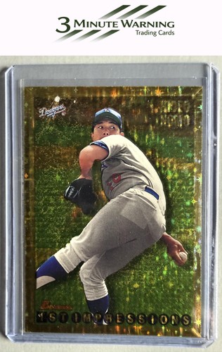 Hideo Nomo #238 1995 Bowman Gold Foil card