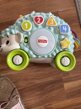 Fisher Price Linkimals Hedgehog Happy Shapes Musical Learning Toy Tested Works
