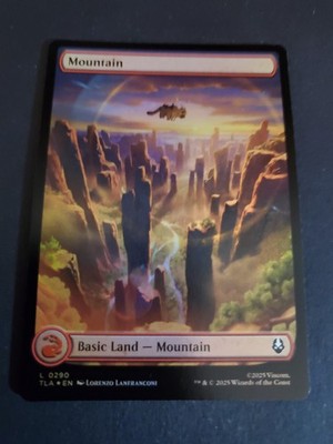 Mountain (Foil) Full Art - 0290 - Avatar: The Last Airbender TLA - MTG - NM/M
