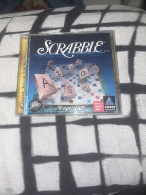 PC Game. Scrabble 1996. CD ROM Crossword Game Computer Game