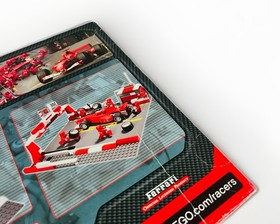 LEGO Racers / Speed Champions Formula 1 Ferrari F1 Pit Set 8375 Original Box | EOL 2005