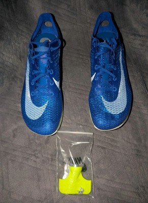 Nike Air Zoom Victory Racer Blue Track & Field Spikes Men Size 7.5 CD4385-400