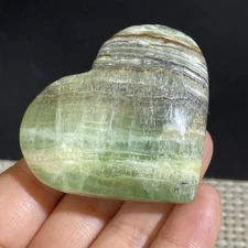 94g Natural crystal gem Caribbean original stone polished heart shape