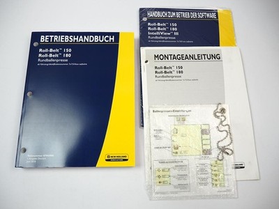 New Holland Roll Belt 150 180 Round Baler Owners Manual Software 2016