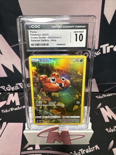 Paras graded CGC 10 for sale on eBay