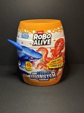 Robo Alive Deep Sea Monster Surprise Shark Unboxing Electronic Animal Toy