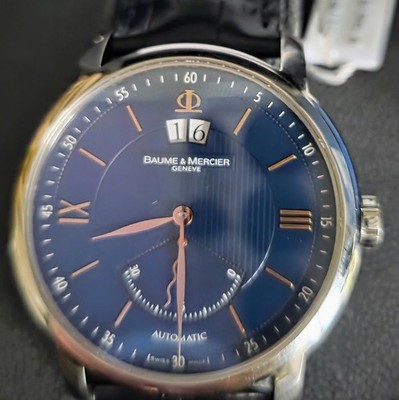 Baume & Mercier Classima Limited 42mm Limited Edition Automatik Schwarz Leder