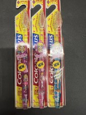 Colgate - Childrens Extra Soft BARBIE theme Toothbrushs - Lot of 3 - Unused
