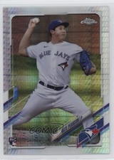 2021 Topps Chrome Prism Refractor Nate Pearson #136 10jt