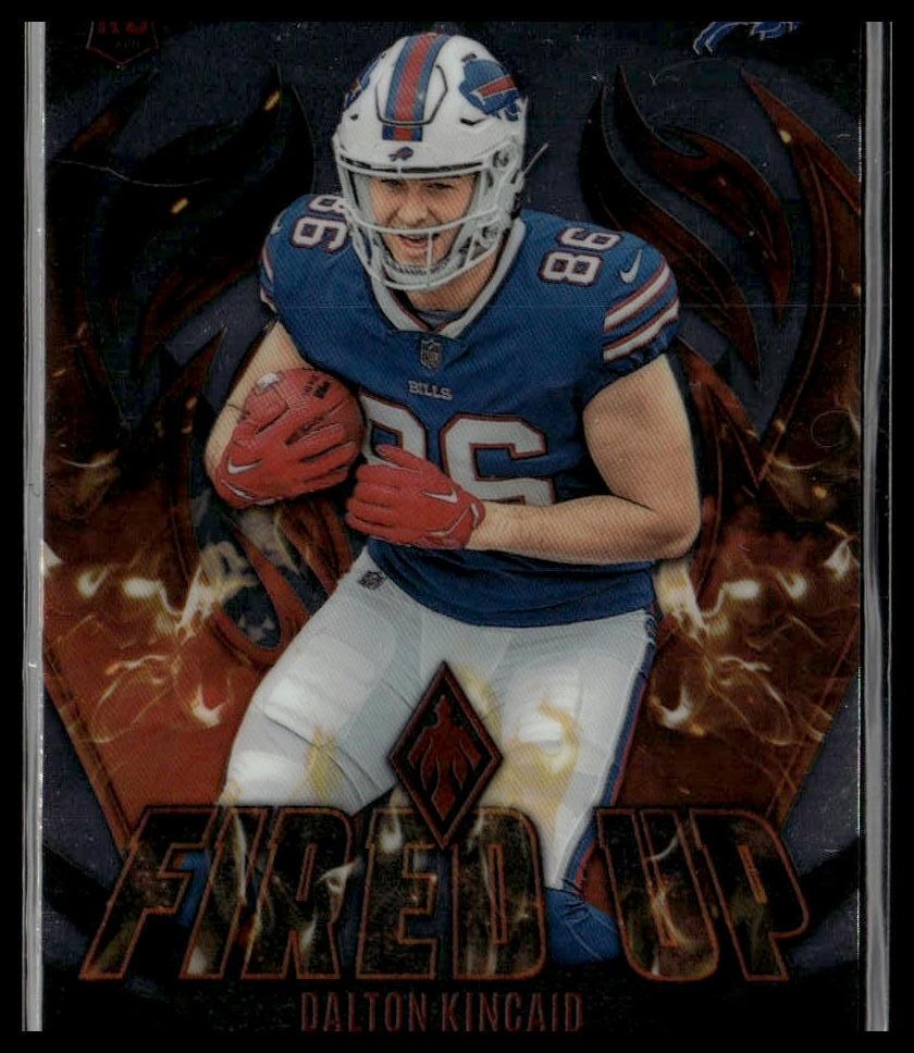 2023 Panini Phoenix #FU-20 Dalton Kincaid Fired Up