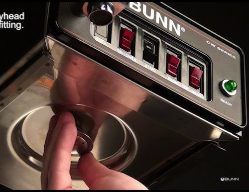 Bunn 01082.0004 Stainless Steel 5 Hole Sprayhead for Coffee Brewer Maker Machine