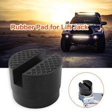 Jack Pads Rubber Pad Adapter Car Truck Cross Slotted Floor Frame Rail Universal