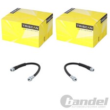 2X TRISCAN BREMSSCHLAUCH BREMSSCHLÄUCHE HINTEN passend für FORD FIESTA MAZDA 2