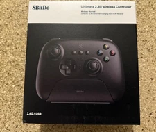 8BitDo Ultimate 2.4G Wireless Controller and Charging Dock for PC and Android