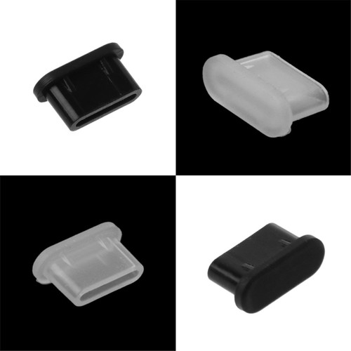 12pcs Silicone Protector Cover Universal USB C Anti Dust Caps for Phone Tablet - Photo 6/8