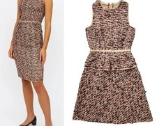 PRADA 2000s Tweed Set Up Dress 40/38