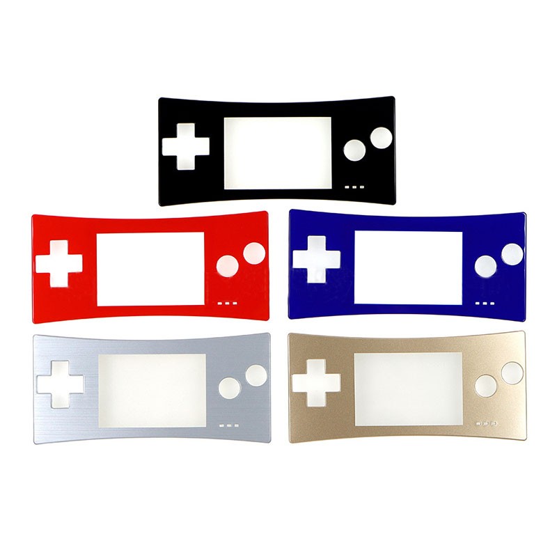 Pour Nintendo Game Boy Micro GBM Console Front Faceplate Case Shell Cover