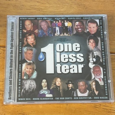 Various Artists   One Less Tear CD 2001 Cancer Benefit Pop Country Radio Records